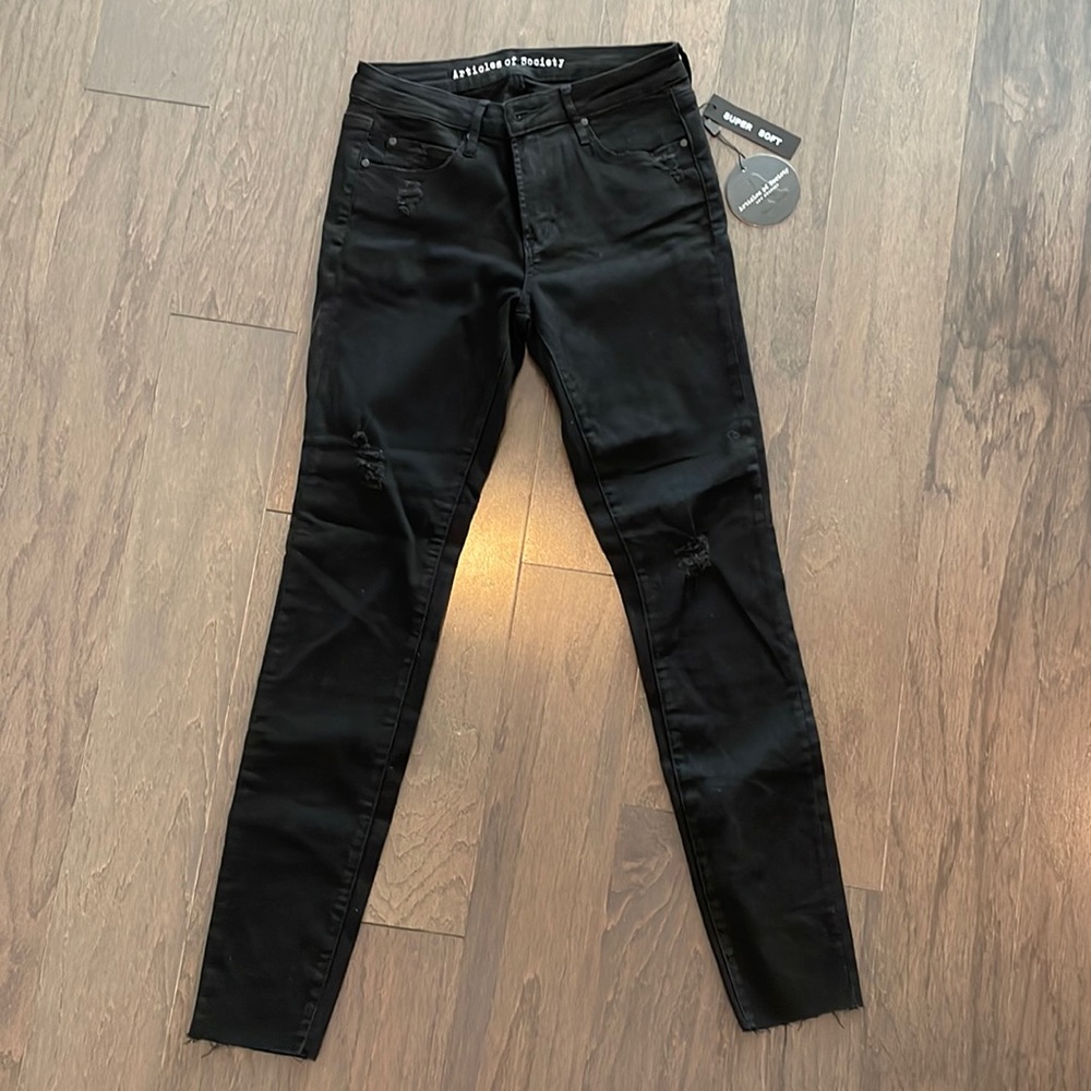 NWT Articles of Society Black Jeans, Size 27